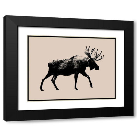 Wild Ambler I Black Modern Wood Framed Art Print with Double Matting by Green, Jacob