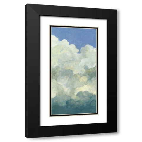 Cumulus Tower I Black Modern Wood Framed Art Print with Double Matting by Caroline, Emma