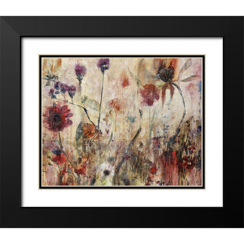 Illuminated Nature Black Modern Wood Framed Art Print with Double Matting by Maas, Jodi