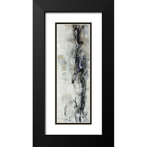 Pole Dancer II Black Modern Wood Framed Art Print with Double Matting by Douglass, Farrell
