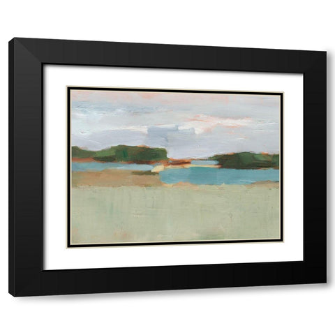 High Noon Vista Study I Black Modern Wood Framed Art Print with Double Matting by Harper, Ethan