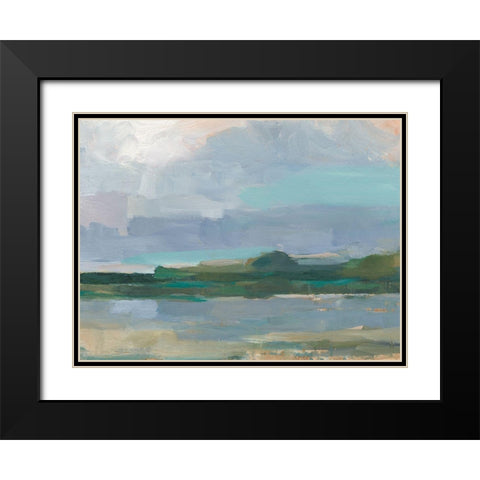 Twilight Vista Study I Black Modern Wood Framed Art Print with Double Matting by Harper, Ethan