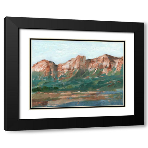 Heading West I Black Modern Wood Framed Art Print with Double Matting by Harper, Ethan