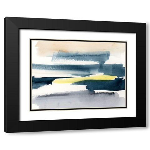 Peeking Sunshine III Black Modern Wood Framed Art Print with Double Matting by Barnes, Victoria