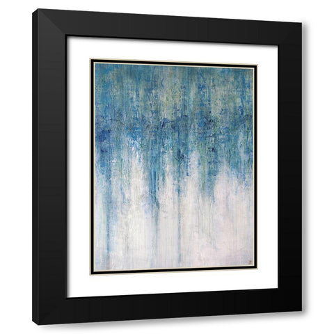 Opal Black Modern Wood Framed Art Print with Double Matting by Schicker, Joshua