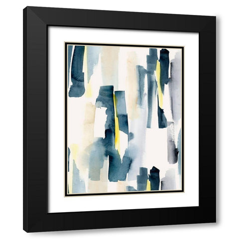 Liquid Sunshine I Black Modern Wood Framed Art Print with Double Matting by Barnes, Victoria