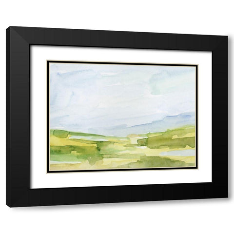 Watery Lowlands IV Black Modern Wood Framed Art Print with Double Matting by Barnes, Victoria