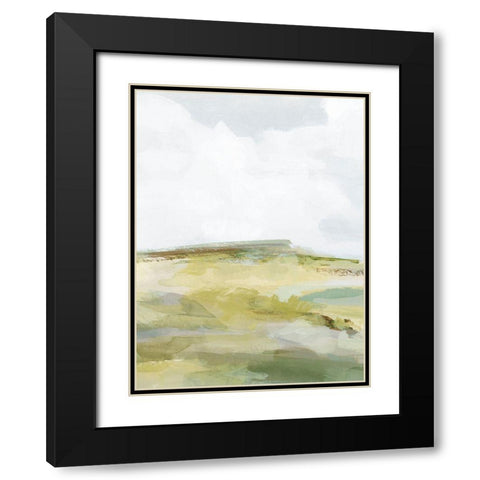 Inlet Impression I Black Modern Wood Framed Art Print with Double Matting by Barnes, Victoria