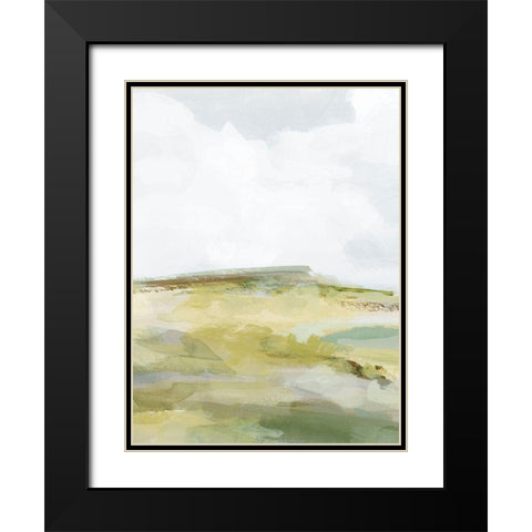 Inlet Impression I Black Modern Wood Framed Art Print with Double Matting by Barnes, Victoria