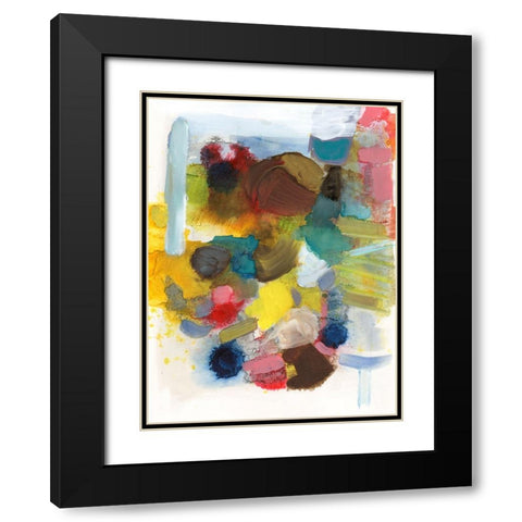 Everything at Once I Black Modern Wood Framed Art Print with Double Matting by Fuchs, Jodi