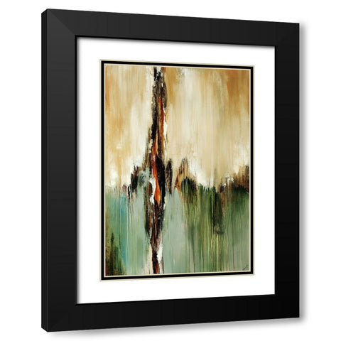 Duet I Black Modern Wood Framed Art Print with Double Matting by Edmunds, Sydney