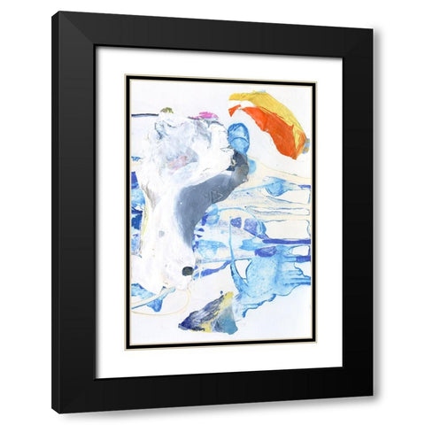Evidence II Black Modern Wood Framed Art Print with Double Matting by Fuchs, Jodi
