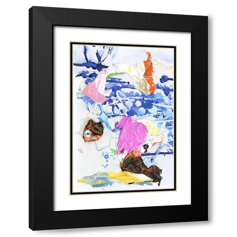 Evidence III Black Modern Wood Framed Art Print with Double Matting by Fuchs, Jodi