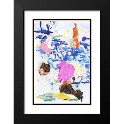 Evidence III Black Modern Wood Framed Art Print with Double Matting by Fuchs, Jodi