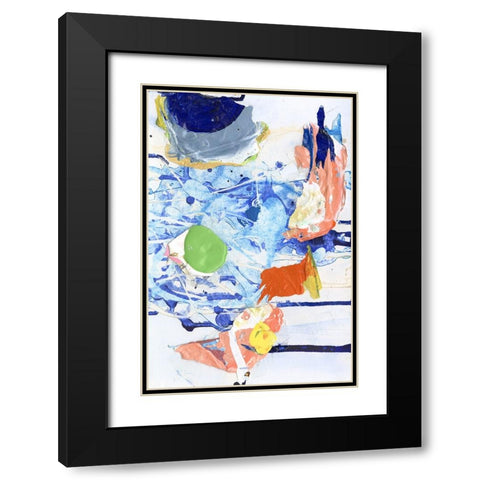 Evidence IV Black Modern Wood Framed Art Print with Double Matting by Fuchs, Jodi