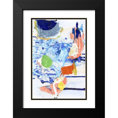 Evidence IV Black Modern Wood Framed Art Print with Double Matting by Fuchs, Jodi