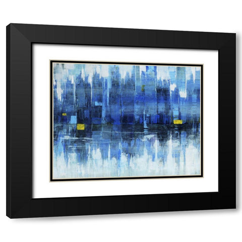 City Keep Black Modern Wood Framed Art Print with Double Matting by Schicker, Joshua