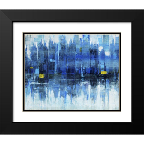 City Keep Black Modern Wood Framed Art Print with Double Matting by Schicker, Joshua