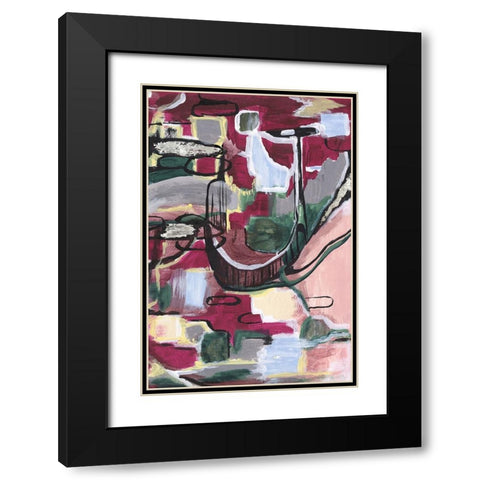 Multiple Wavelengths II Black Modern Wood Framed Art Print with Double Matting by Willett, Michael