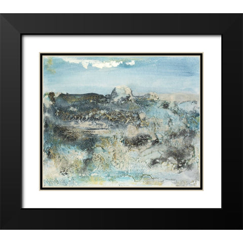 Pattern of Peace I Black Modern Wood Framed Art Print with Double Matting by Bramma, Lila