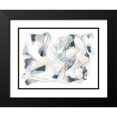 Arctic Helix I Black Modern Wood Framed Art Print with Double Matting by Vess, June Erica