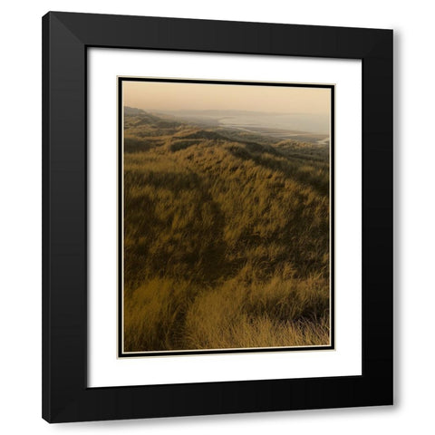 Golden Fog II Black Modern Wood Framed Art Print with Double Matting by Green, Jacob