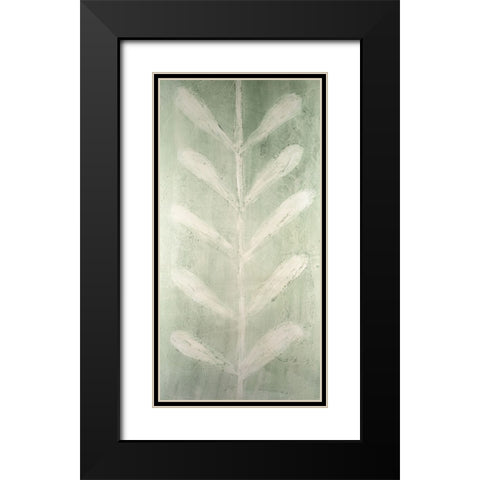 Veriegatas II Black Modern Wood Framed Art Print with Double Matting by Lam, Vanna