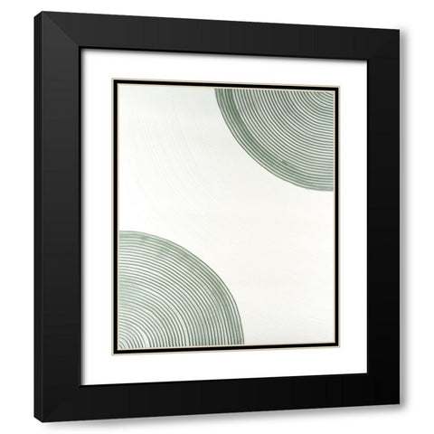 Get Going II Black Modern Wood Framed Art Print with Double Matting by Lam, Vanna