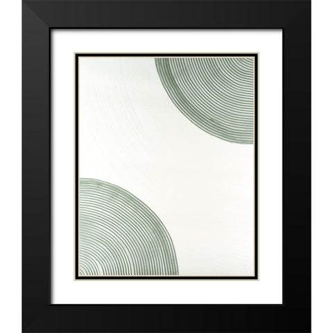 Get Going II Black Modern Wood Framed Art Print with Double Matting by Lam, Vanna