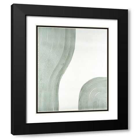 Get Going III Black Modern Wood Framed Art Print with Double Matting by Lam, Vanna