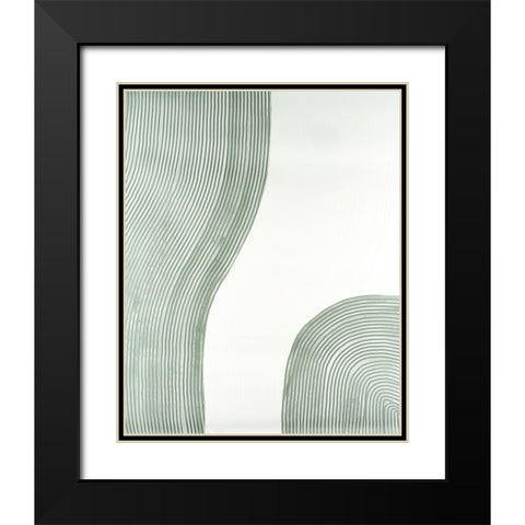 Get Going III Black Modern Wood Framed Art Print with Double Matting by Lam, Vanna