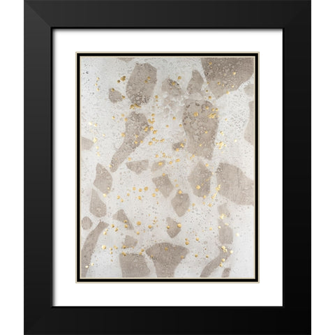 Chordata II Black Modern Wood Framed Art Print with Double Matting by Lam, Vanna