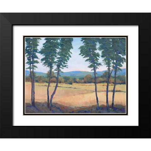 Still Morning II Black Modern Wood Framed Art Print with Double Matting by OToole, Tim