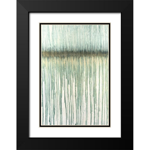 Embellished Canopy II Black Modern Wood Framed Art Print with Double Matting by Lam, Vanna