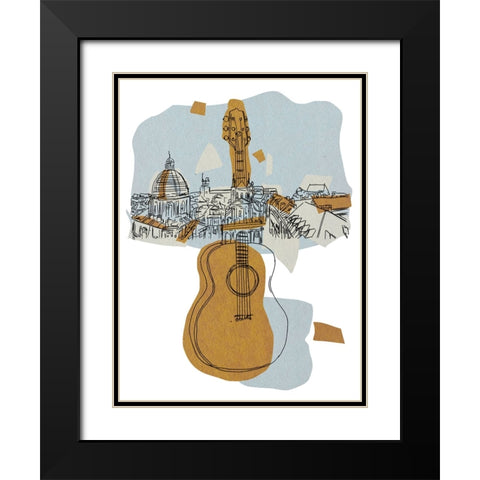 Rehearsal III Black Modern Wood Framed Art Print with Double Matting by Wang, Melissa