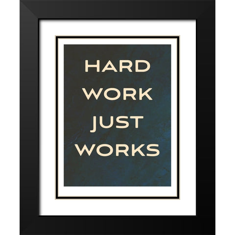 Bro-Inspo I Black Modern Wood Framed Art Print with Double Matting by Green, Jacob