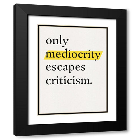 Bro-Inspo II Black Modern Wood Framed Art Print with Double Matting by Green, Jacob