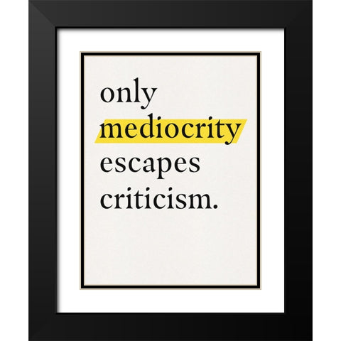 Bro-Inspo II Black Modern Wood Framed Art Print with Double Matting by Green, Jacob