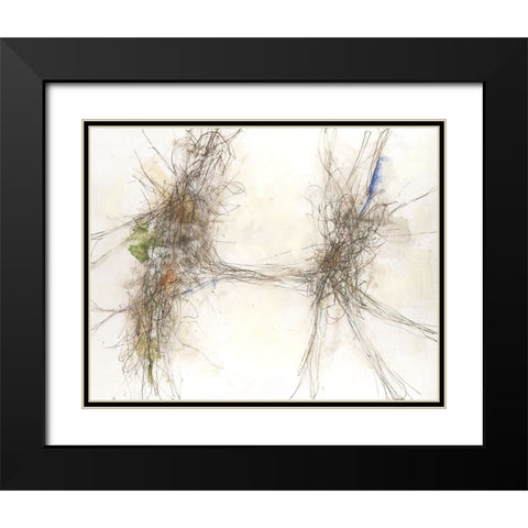 Earth Systems II Black Modern Wood Framed Art Print with Double Matting by Willett, Michael