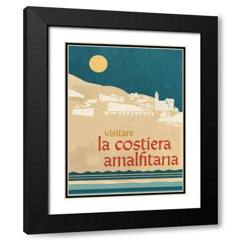 Summer Abroad IV Black Modern Wood Framed Art Print with Double Matting by Green, Jacob