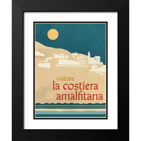 Summer Abroad IV Black Modern Wood Framed Art Print with Double Matting by Green, Jacob