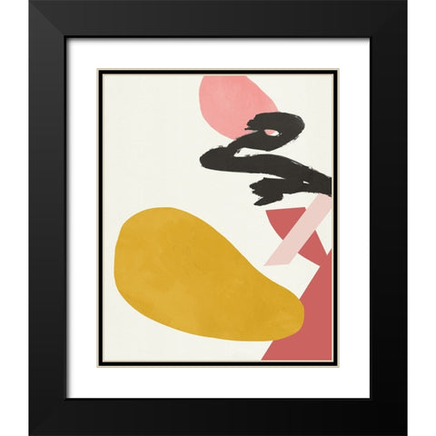 Bright Boy I Black Modern Wood Framed Art Print with Double Matting by Green, Jacob