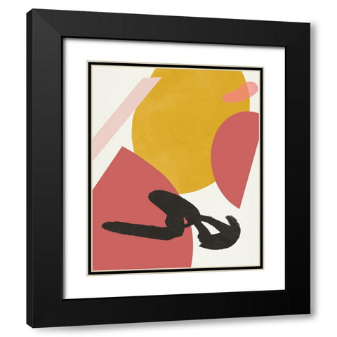 Bright Boy II Black Modern Wood Framed Art Print with Double Matting by Green, Jacob