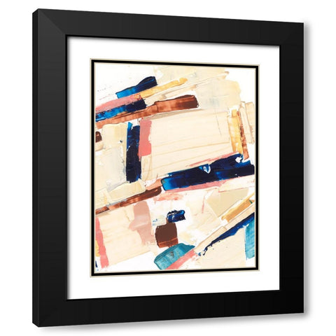 Pivot Point I Black Modern Wood Framed Art Print with Double Matting by Harper, Ethan