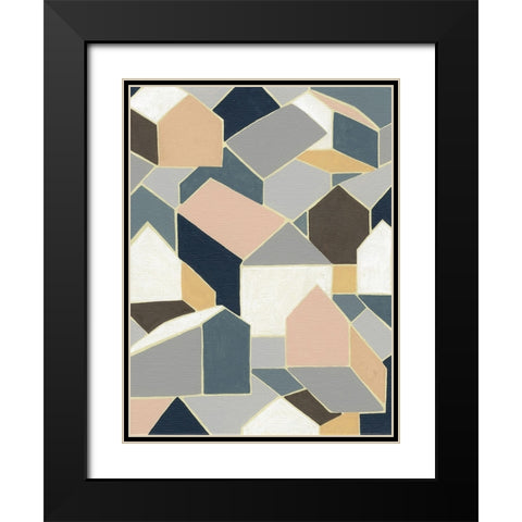 Dream House I Black Modern Wood Framed Art Print with Double Matting by Galapon, Nikki