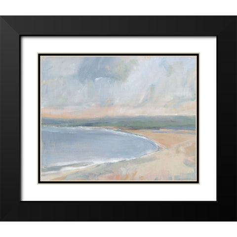 Coastal Study II Black Modern Wood Framed Art Print with Double Matting by OToole, Tim