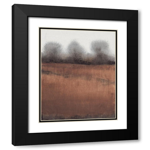 Frosty Weather I Black Modern Wood Framed Art Print with Double Matting by OToole, Tim