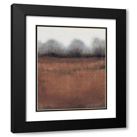 Frosty Weather II Black Modern Wood Framed Art Print with Double Matting by OToole, Tim