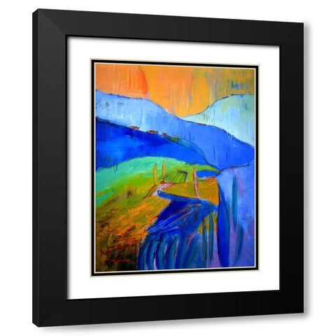 Fertile Dreams I Black Modern Wood Framed Art Print with Double Matting by Fagan, Dorothy