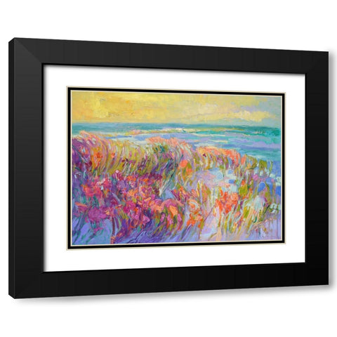 Summer Sanctuary Black Modern Wood Framed Art Print with Double Matting by Fagan, Dorothy
